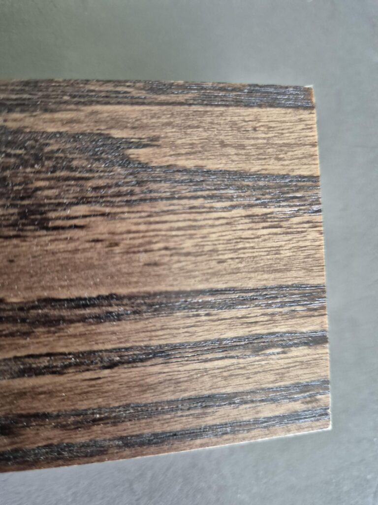 6. Ash Veneer. Dark Walnut