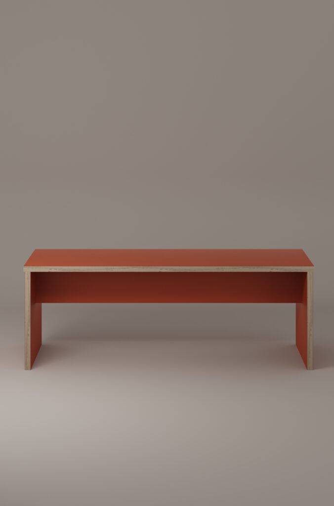 Canteen Table. Slab-end